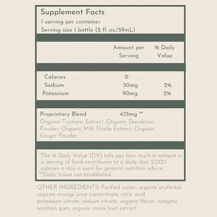 Dose for Your Liver – Pack of 2 (2 fl oz) Organic Liver Support