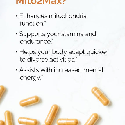 doTERRA MetaPWR Mito2Max Energy Supplement - 60 Capsules | Mitochondrial Health & Energy Support