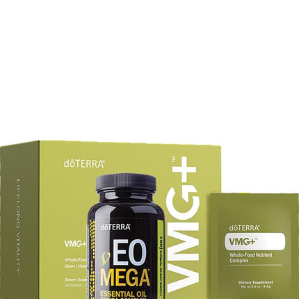 doTERRA VMG+ and vEO Mega (Vegan) - Vegan Multivitamin with Algae Omega-3