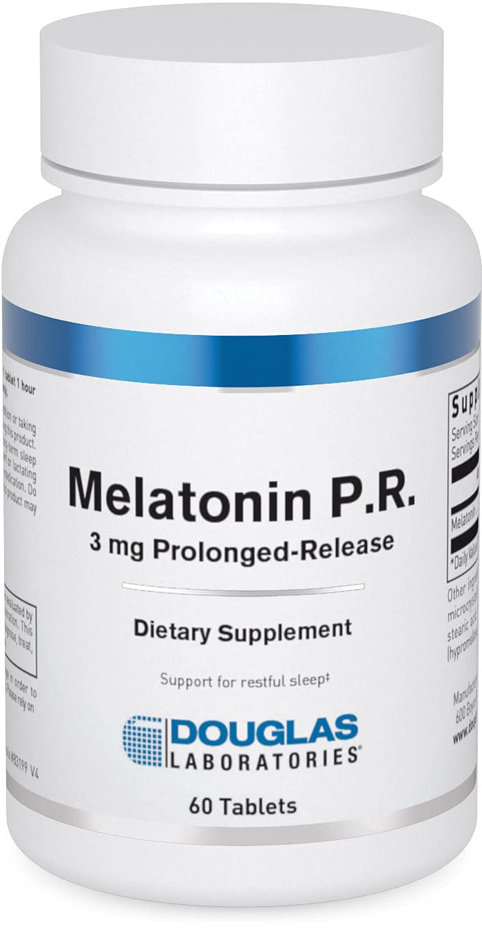 Douglas Laboratories Melatonin Prolonged Release 3 mg | Sleep Support & Immune Health (60 Tablets)
