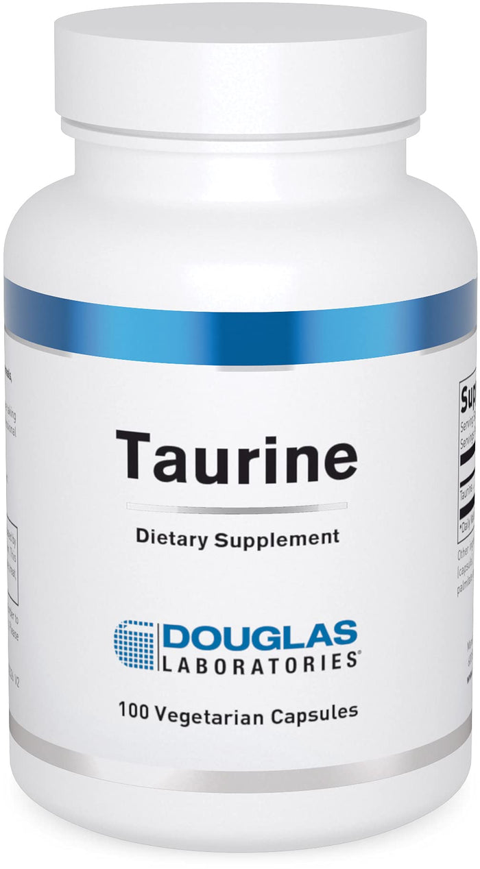 Douglas Laboratories Taurine 500 mg - 100 Capsules | Supports Brain, Heart & Retina