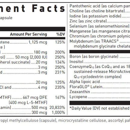 Douglas Laboratories Ultra Preventive 1 Daily – Multivitamin and Mineral (60 Capsules)