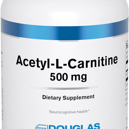 Acetyl L-Carnitine 500 mg – Douglas Laboratories, Brain & Nerve Support, 120 Capsules