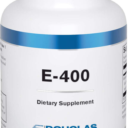 Douglas Laboratories E-400 Vitamin E 100 Capsules – Antioxidant Protection & Cardiovascular Support