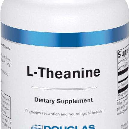 Douglas Laboratories L-Theanine 100 mg – Calm Support, 60 Vegetarian Capsules