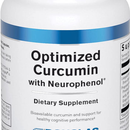 Douglas Laboratories Optimized Curcumin with Neurophenol | Supports Healthy Brain | 60 Capsules