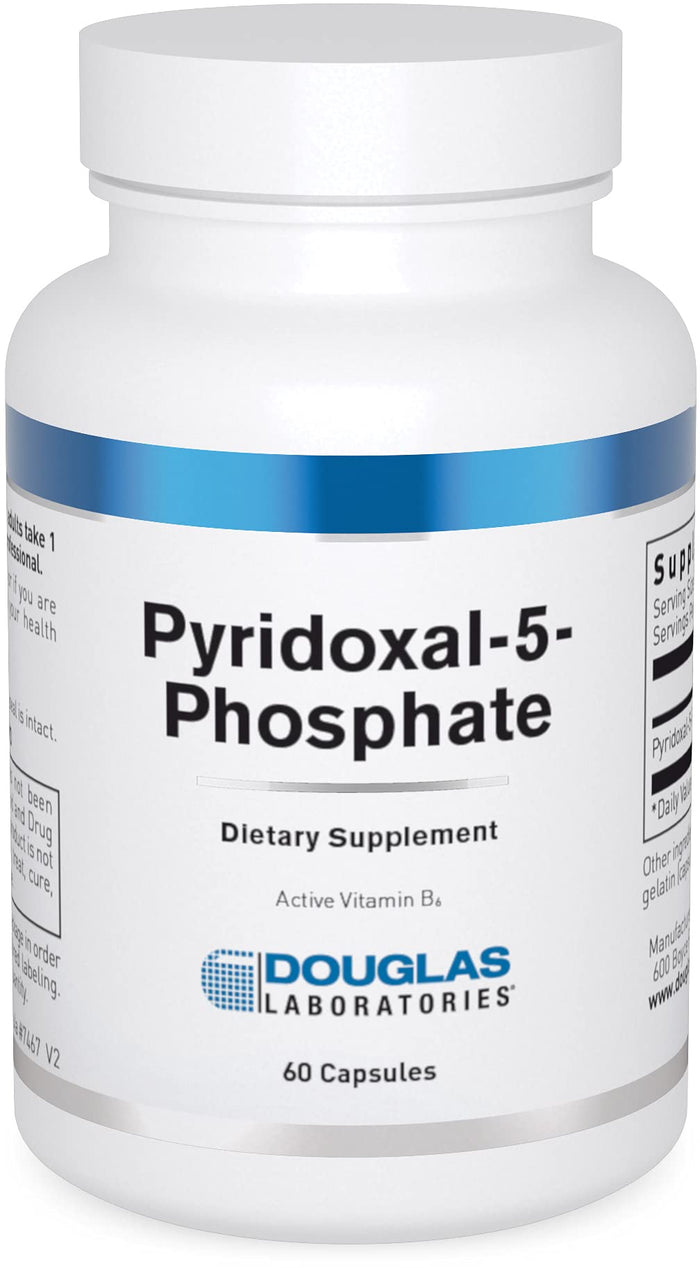 Douglas Laboratories Pyridoxal-5-Phosphate (50 mg) | Vitamin B6 for Neurological & Cardiovascular Health