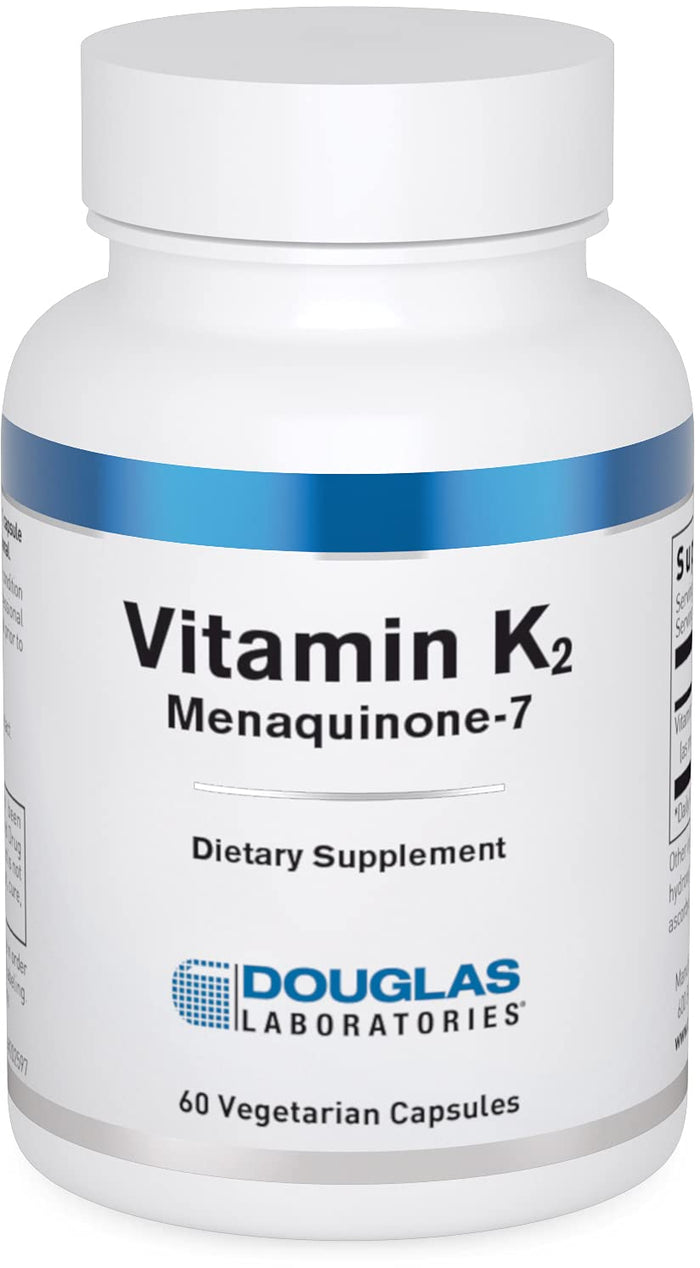 Douglas Laboratories Vitamin K2 90 mcg MK-7 – Bone & Heart Health, Vegetarian, 60 Caps