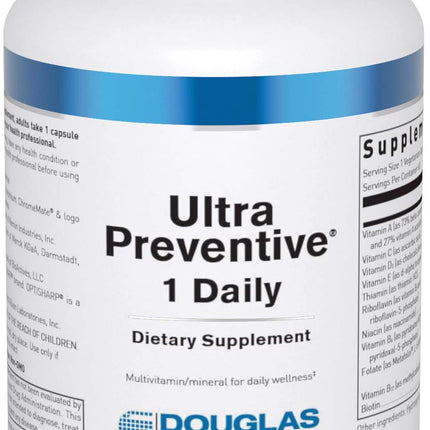 Douglas Laboratories Ultra Preventive 1 Daily – Multivitamin and Mineral (60 Capsules)