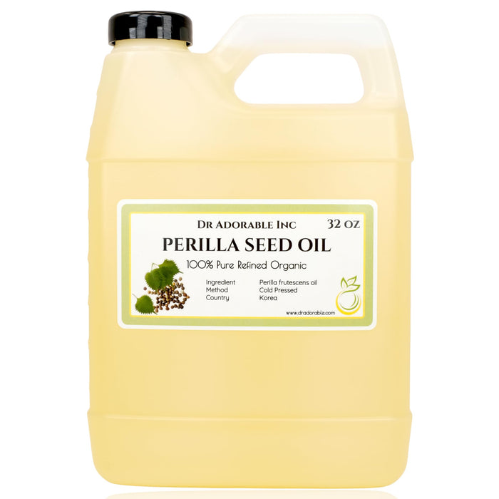 Dr Adorable - 32 oz - Perilla Seed Oil - 100% Pure Natural Organic Cold Pressed