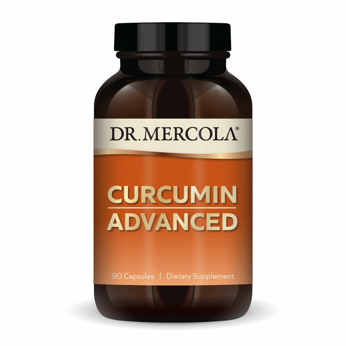 Dr. Mercola Curcumin Advanced, 90 Servings, 500 mg per Capsule, Non-GMO