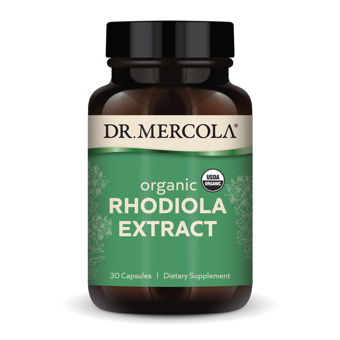 Dr. Mercola Rhodiola Extract – 30 Servings, Organic, Mood & Stress Support