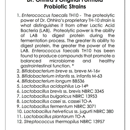 Dr. Ohhira’s Probiotics Original Formula - 3-Year Fermented Prebiotics, 30 Capsules