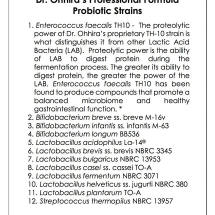 Essential Formulas Dr. Ohhira’s Probiotics Professional Formula — 60 Capsules, 5-Year Fermented Prebiotics & Postbiotic Metabolites