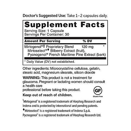 Dr. Whitaker Ocular Pressure & Retina Defense | Supports Eye Pressure, Circulation & Retina Health (30 Caps)