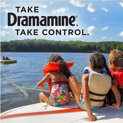 Dramamine for Kids Chewables – Grape Flavor, 5-Pack (8 Tablets Each)