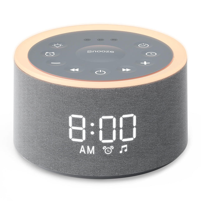 Dreamegg D1+ Sound Machine & Alarm Clock — 29 Soothing Sounds, Dimmable Night Light
