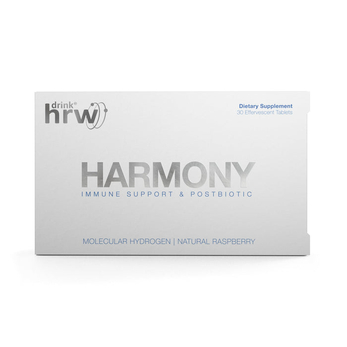 DRINK HRW Harmony: Molecular Hydrogen Tablet with ImmunoLP20 (Raspberry, 30ct)