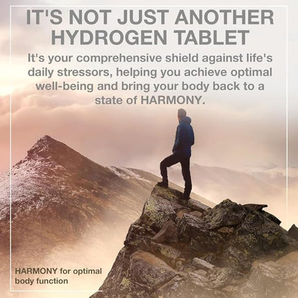DRINK HRW Harmony: Molecular Hydrogen Tablet with ImmunoLP20 (Raspberry, 30ct)