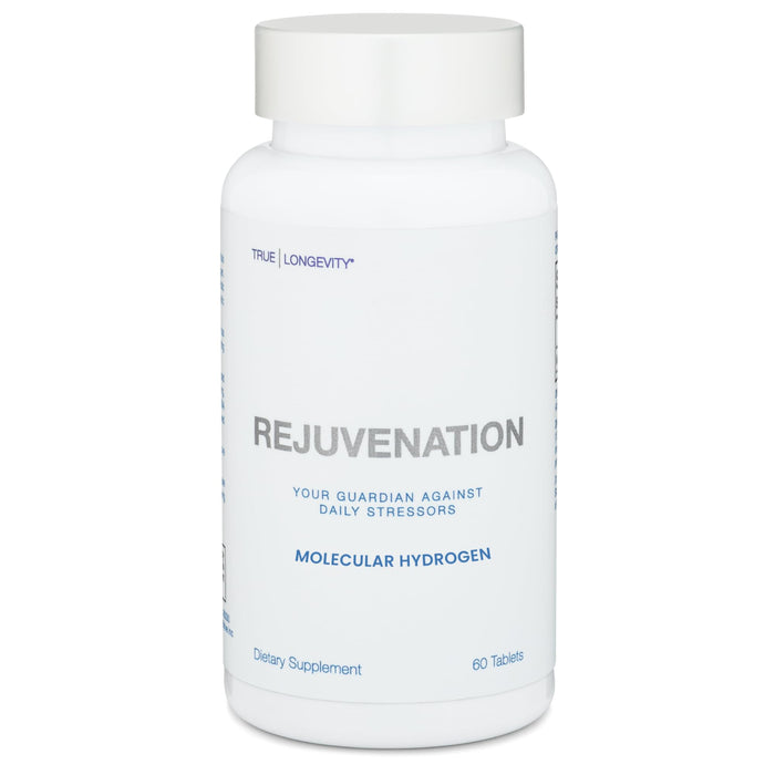 DRINK HRW Rejuvenation: Molecular Hydrogen Water Tablets with 12 ppm H2 | 60 Count, Unflavored