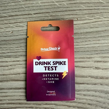 DrinkCheck Spiked Drink Test Strips – 10 Tests | Detects GHB & Ketamine – CA Compliant