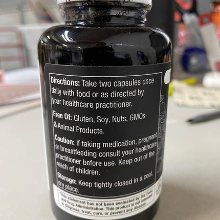 Durable Heart Bergamonte 1000mg + Olive Leaf + Vitamin C | Heart Health Supplement