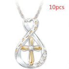 Twocolor cross / 10PCS