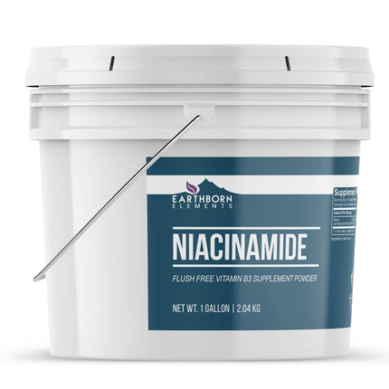 Earthborn Elements Niacinamide 1 Gallon – Flush Free Vitamin B3 Powder