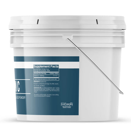 Earthborn Elements Vitamin C Powder (1 Gallon) – Pure, Undiluted Vitamin C