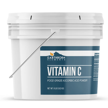 Earthborn Elements Vitamin C Powder (1 Gallon) – Pure, Undiluted Vitamin C