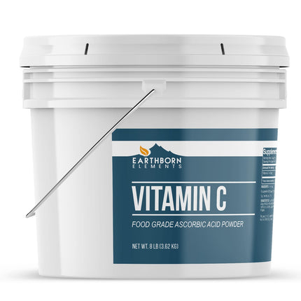 Earthborn Elements Vitamin C Powder (1 Gallon) – Pure, Undiluted Vitamin C