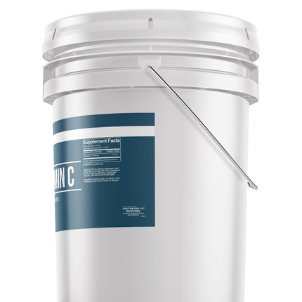 Earthborn Elements Vitamin C Powder (5 Gallon) – Pure Ascorbic Acid for DIY Skincare & Cleaning