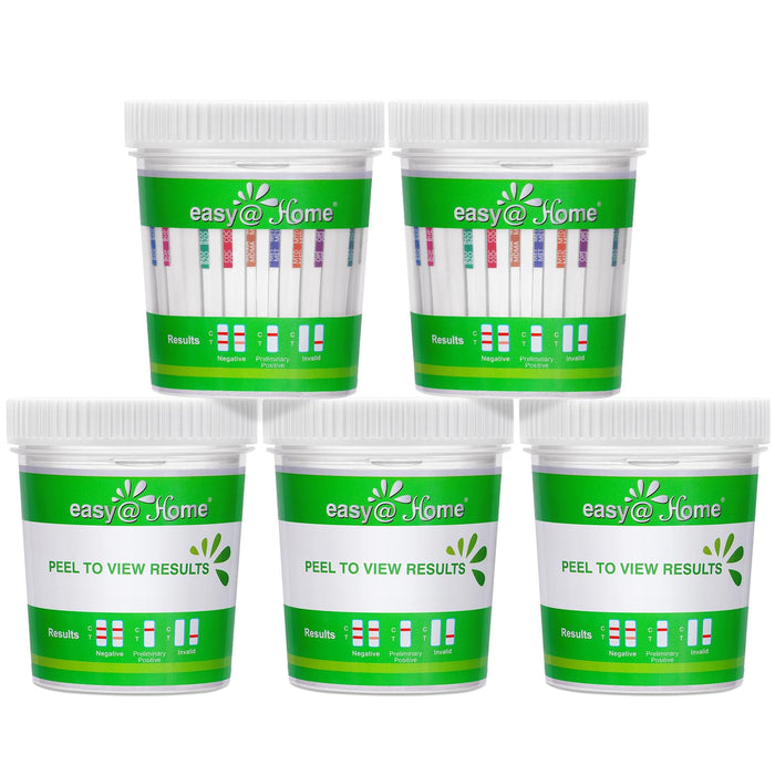 Easy@Home 14-Panel Drug Test Cup – 5 Pack #ECDOA-1144A3