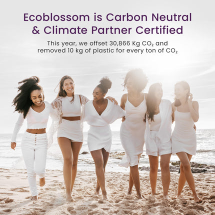 EcoBlossom Reusable Menstrual Cup Set - Medical-Grade Silicone, 12-Hour Comfort (2 Large Cups)