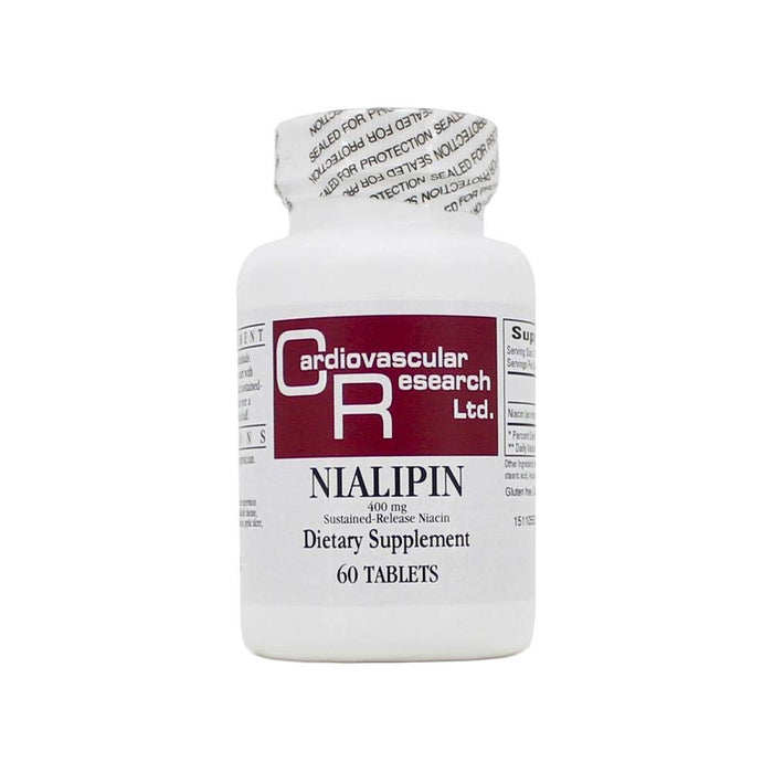 Ecological Formulas Nialipin 400mg Time-Release Niacin - 60 Caps