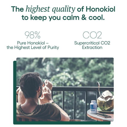 EcoNugenics HonoPure Magnolia Bark Extract – 98% Honokiol | Brain Function, Sleep & Mood Support