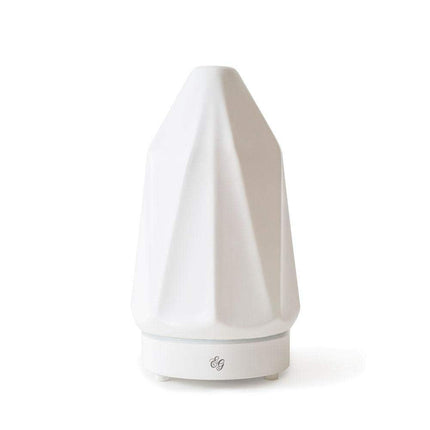 Edens Garden White Diamond Essential Oil Diffuser – Ultrasonic 90 ml with Auto Shut-Off and Ambient Light