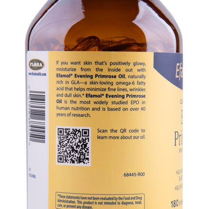 Efamol Pure Evening Primrose Oil 180 Softgels – Skin Hydration, Elasticity & Firmness