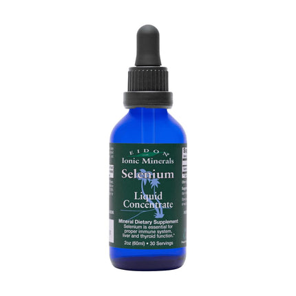 Eidon Ionic Selenium Drops – Liquid Selenium Supplement, 2 oz | Supports Thyroid & Liver Health