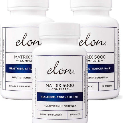 Elon Matrix 5000 Multivitamin – Hair, Skin & Nails, 5000 mcg Biotin