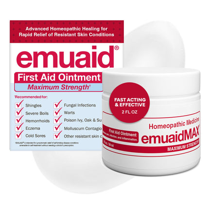 EMUAIDMAX Ointment - Maximum Strength Itch Relief for Skin Conditions