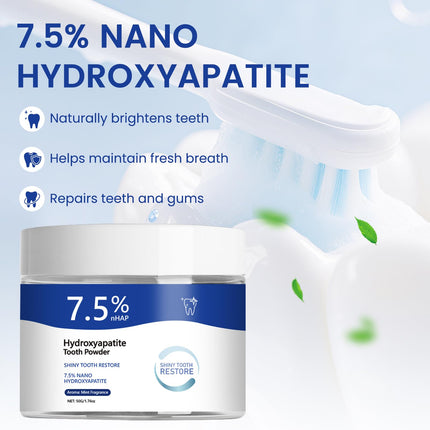 Microcrystalline Hydroxyapatite Toothpaste Powder for Enamel Remineralization