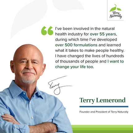 Terry Naturally Thyroid Care Plus - Thyroid Support with L-Tyrosine & Selenium
