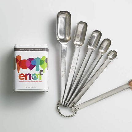 ENOF Organic Fruit & Veg Powder for Kids & Adults — 60 Servings, 10 Clean Ingredients, Strawberry & Spinach, Gluten & GMO Free