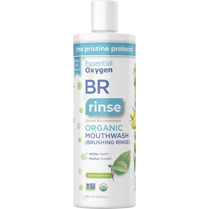 Essential Oxygen Brushing Rinse OG2 Peppermint, 16 oz – Pack of 3