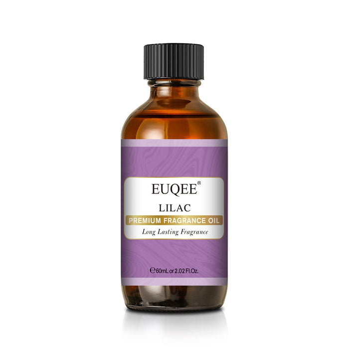 EUQEE Lilac Fragrance Oil 60ml | 2.02 Fl oz – Premium Lilac Scented Oil with Glass Dropper