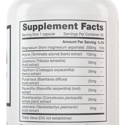 Everyday Blood Pressure Support - Hawthorn Berry & Magnesium