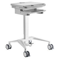 ProperAV Mobile Workstation Trolley Cart