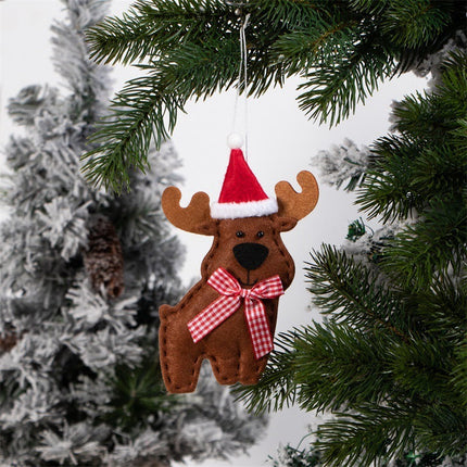 Christmas Cute Fashion Reindeer Shape Pendant