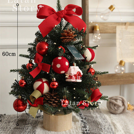 Christmas Decoration Encryption Christmas Tree With Lights